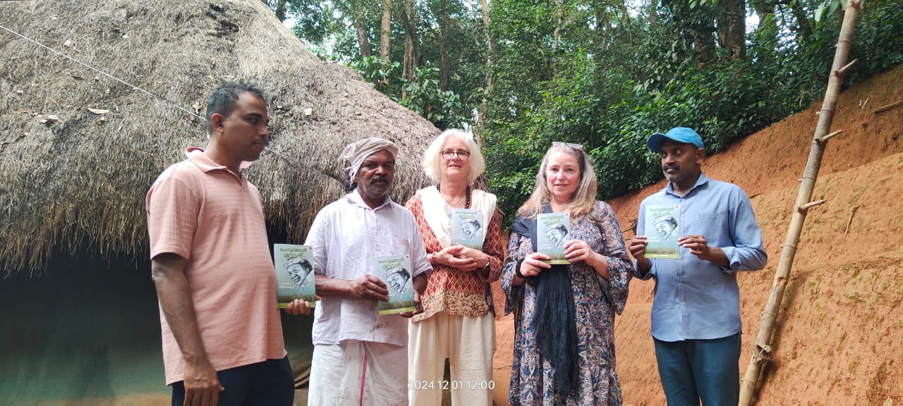 HRF team and Foreign delegates visit Cheruvayal Raman